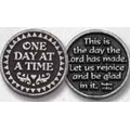 Inspirational Pocket Token (One Day At A Time)